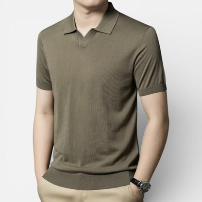 Maison Aurelle - Men’s Polo Shirt Cotton Breathable Classic Fit 3