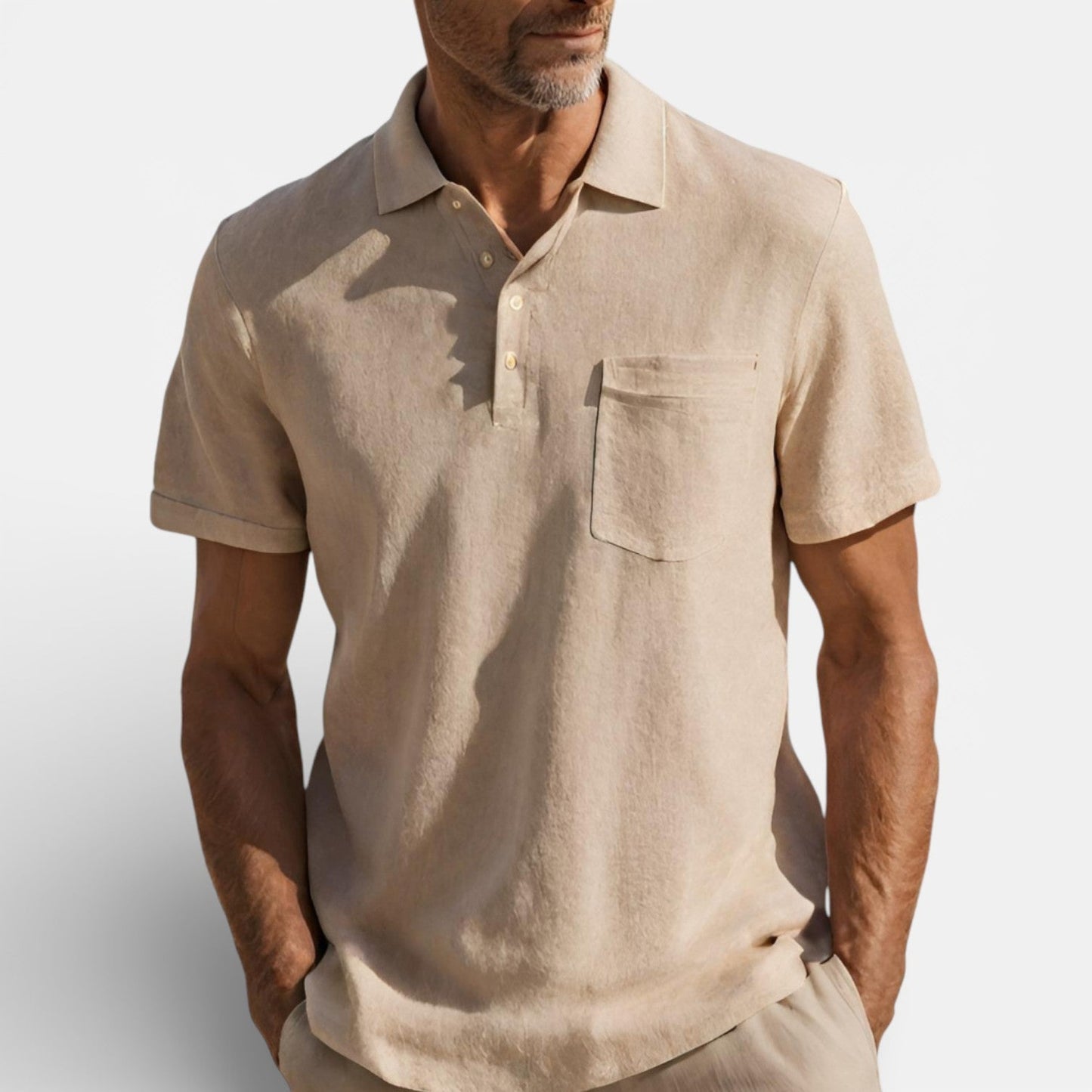 Maison Aurelle - Men's Polo Shirt Lightweight Breathable Classic Fit 1