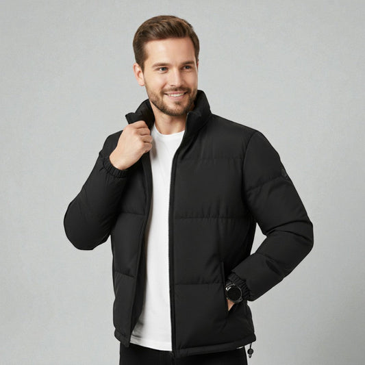 Maison Aurelle - Men’s Puffer Jacket Lightweight Insulation Modern Fit 0