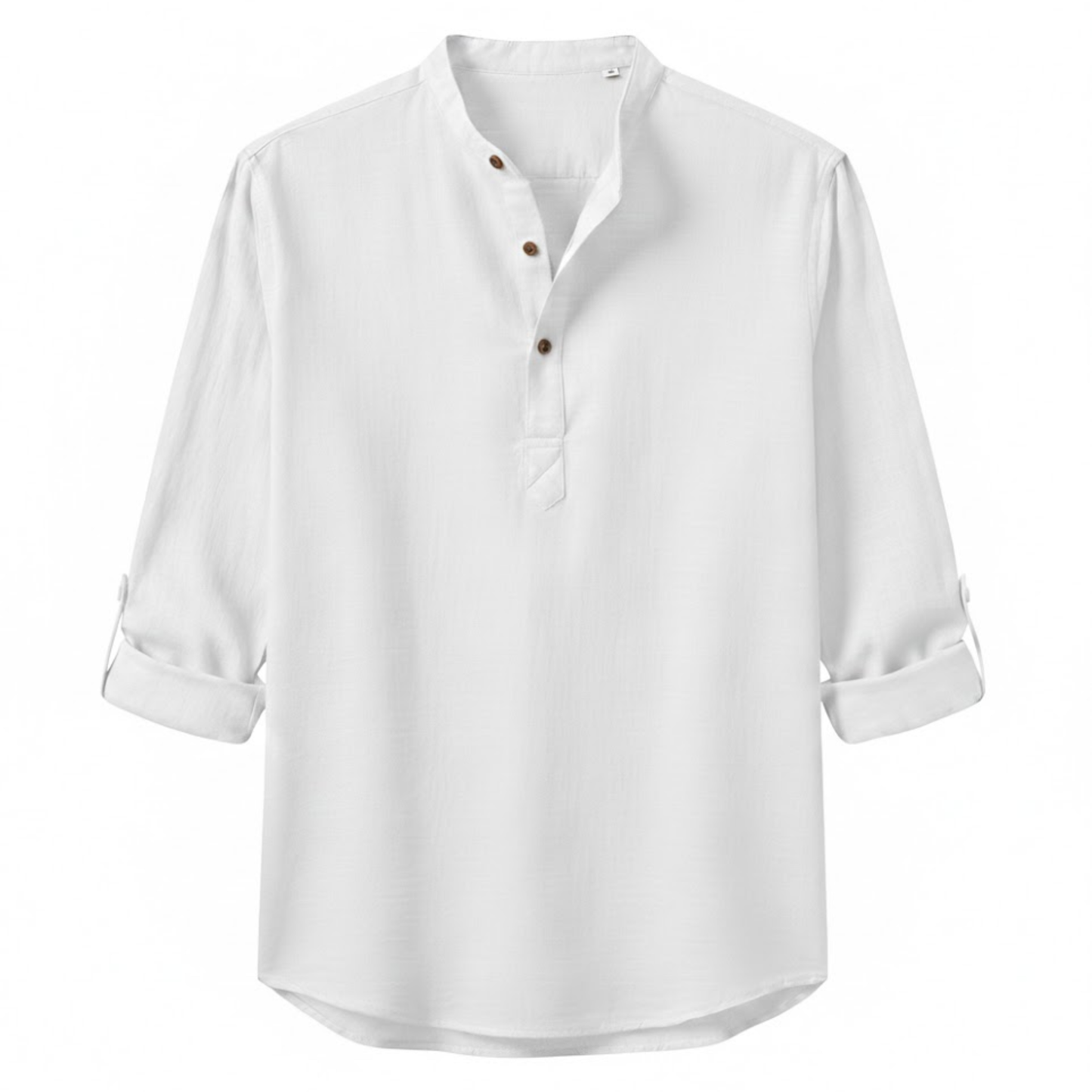 Maison Aurelle - Men’s Shirt Linen Breathable Casual Comfort Fit 4