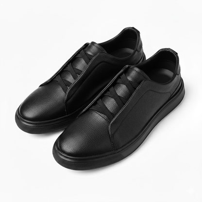 Maison Aurelle - Men’s Slip-On Sneakers Leather Breathable Casual Comfort 0