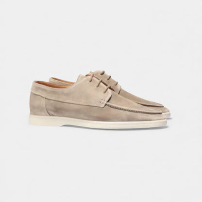 Maison Aurelle - Men's Suede Lace-Up Shoes Comfortable Elegant Fit 5