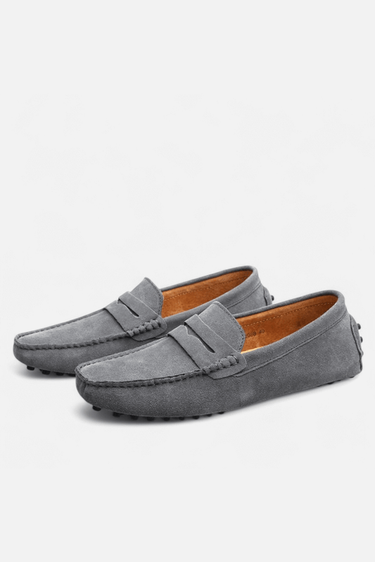 Maison Aurelle - Men's Suede Loafers Comfortable Everyday Elegance 0