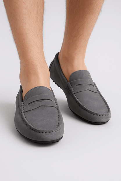 Maison Aurelle - Men's Suede Loafers Comfortable Everyday Elegance 1