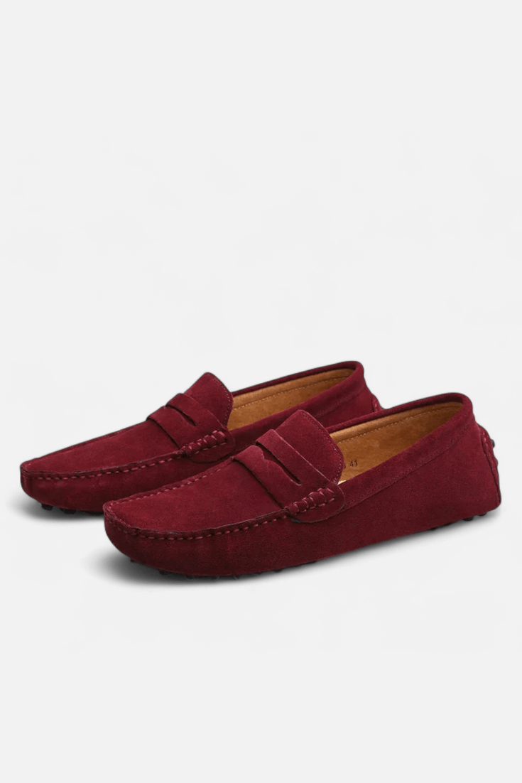 Maison Aurelle - Men's Suede Loafers Comfortable Everyday Elegance 9