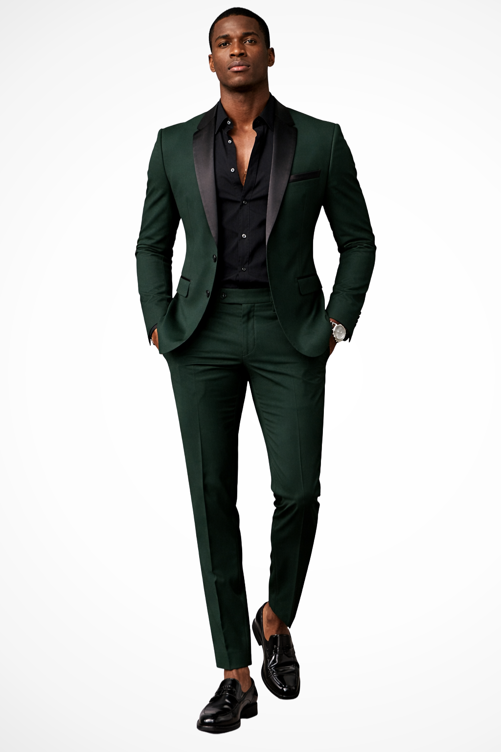Maison Aurelle - Men’s Suit High-Quality Fabric Tailored Fit Elegant Design 10