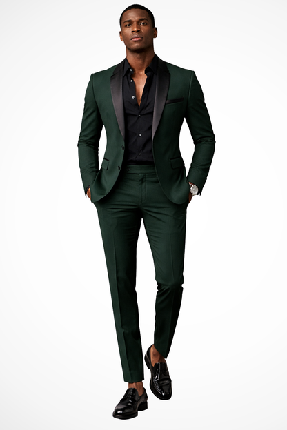 Maison Aurelle - Men’s Suit High-Quality Fabric Tailored Fit Elegant Design 10