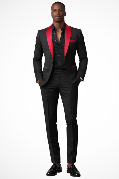 Maison Aurelle - Men’s Suit High-Quality Fabric Tailored Fit Elegant Design 2