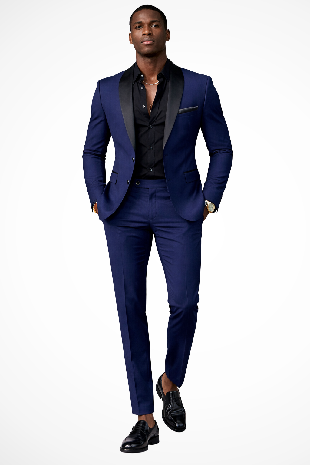 Maison Aurelle - Men’s Suit High-Quality Fabric Tailored Fit Elegant Design 4