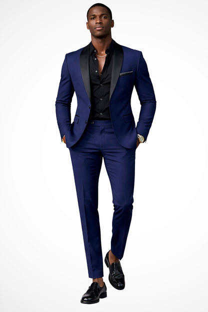 Maison Aurelle - Men’s Suit High-Quality Fabric Tailored Fit Elegant Design 4