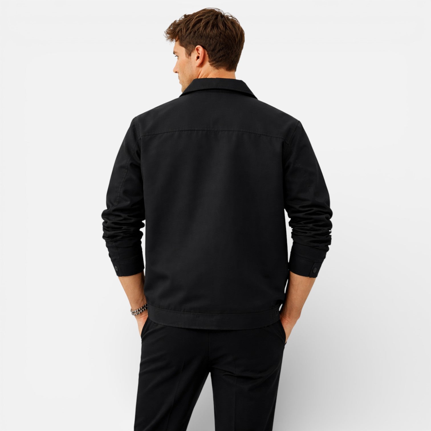 Maison Aurelle - Men’s Summer Jacket Lightweight Elegant Everyday Wear 2