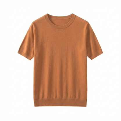 Maison Aurelle - Men’s T-Shirt Merino Wool Blend Breathable Casual Fit 1