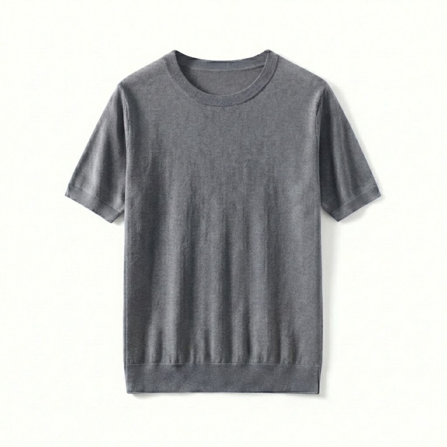 Maison Aurelle - Men’s T-Shirt Merino Wool Blend Breathable Casual Fit 5