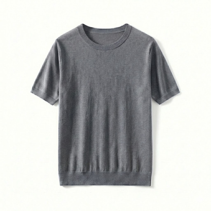 Maison Aurelle - Men’s T-Shirt Merino Wool Blend Breathable Casual Fit 5