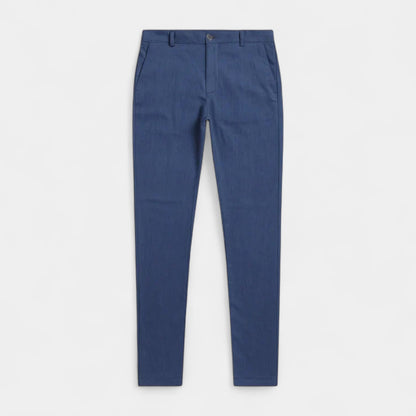 Maison Aurelle - Men’s Trousers Cotton Blend Comfortable Slim Fit 1