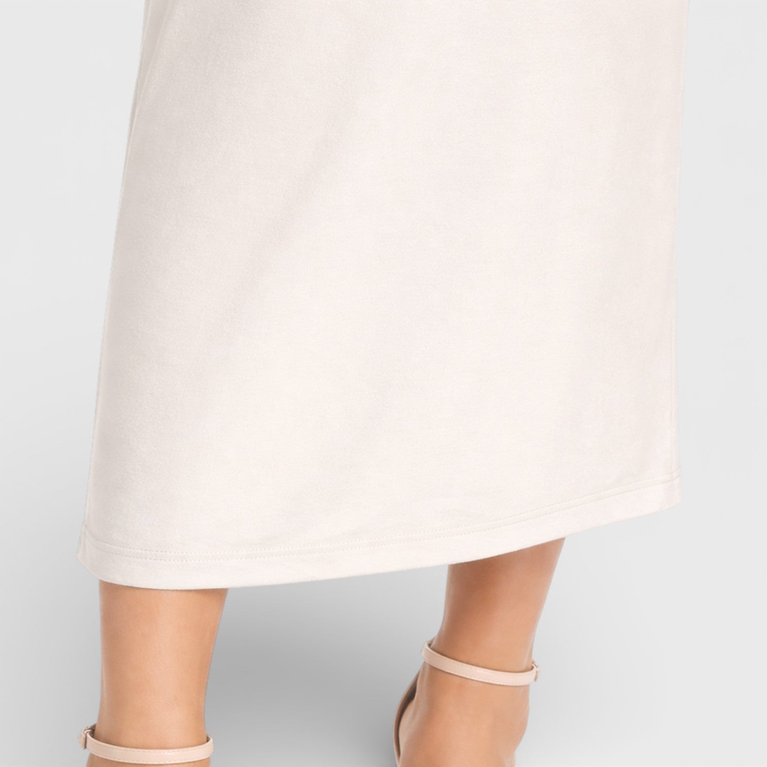 Maison Aurelle - Women’s Bodycon Dress Soft Stretch Elegant Midi Fit 6