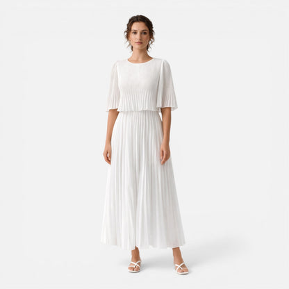 Maison Aurelle - Women’s Chiffon Maxi Dress Elegant A-Line Perfect for Weddings 0