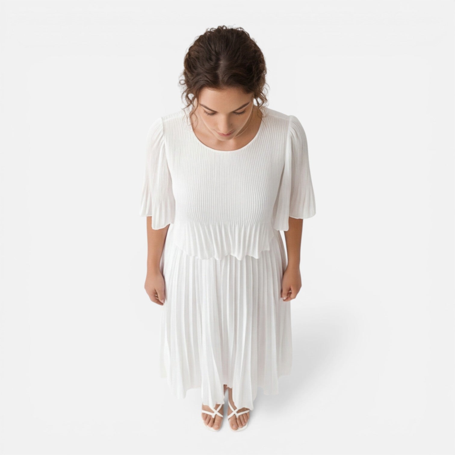 Maison Aurelle - Women’s Chiffon Maxi Dress Elegant A-Line Perfect for Weddings 3