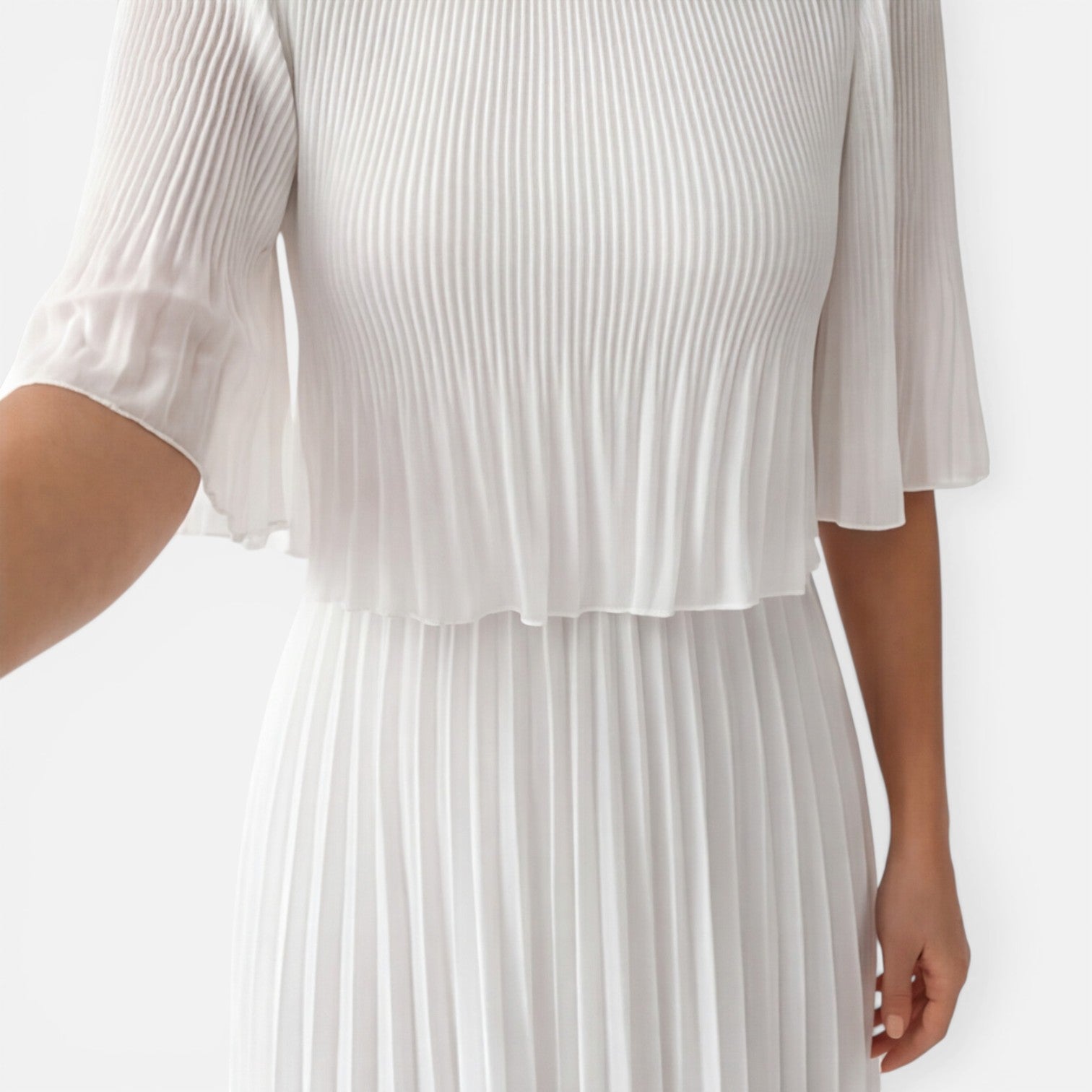 Maison Aurelle - Women’s Chiffon Maxi Dress Elegant A-Line Perfect for Weddings 4