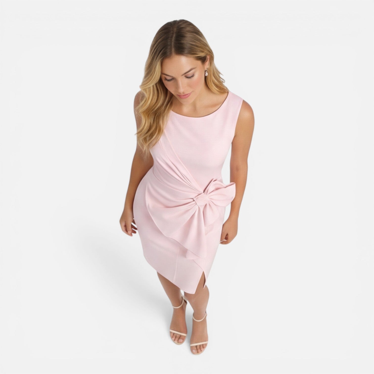 Maison Aurelle - Women’s Cocktail Dress Smooth Fabric Elegant Slim Fit 4