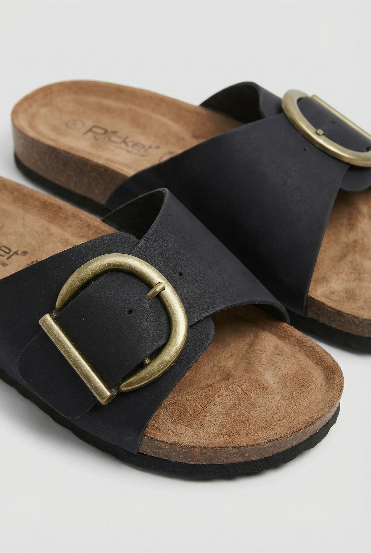 Maison Aurelle - Women's Cork Slippers Adjustable Strap Comfortable Fit 2