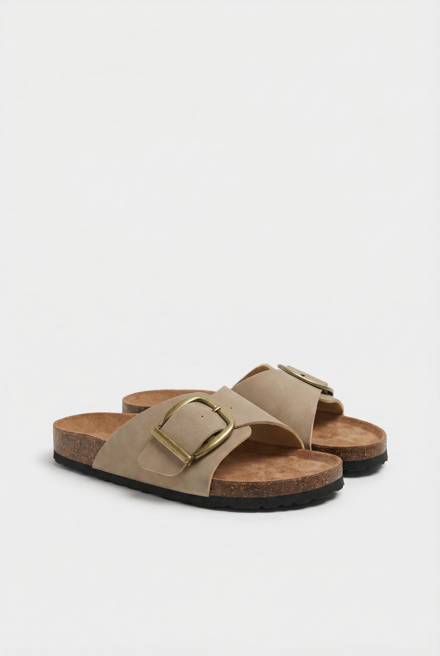 Maison Aurelle - Women's Cork Slippers Adjustable Strap Comfortable Fit 4
