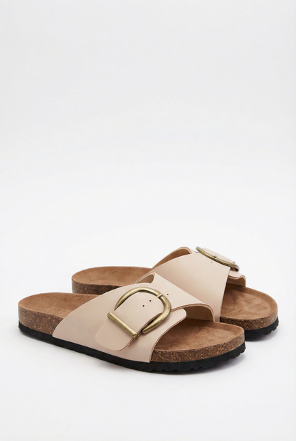 Maison Aurelle - Women's Cork Slippers Adjustable Strap Comfortable Fit 6
