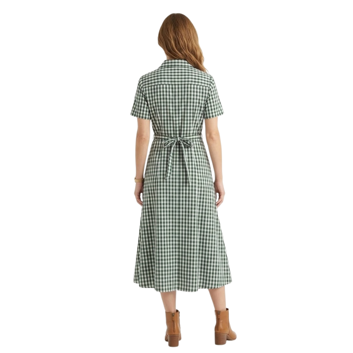 Maison Aurelle - Women’s Cotton Maxi Dress Elegant Relaxed Fit 1