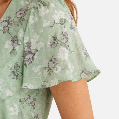 Maison Aurelle - Women’s Floral Maxi Dress Lightweight Elegant Summer Style 2