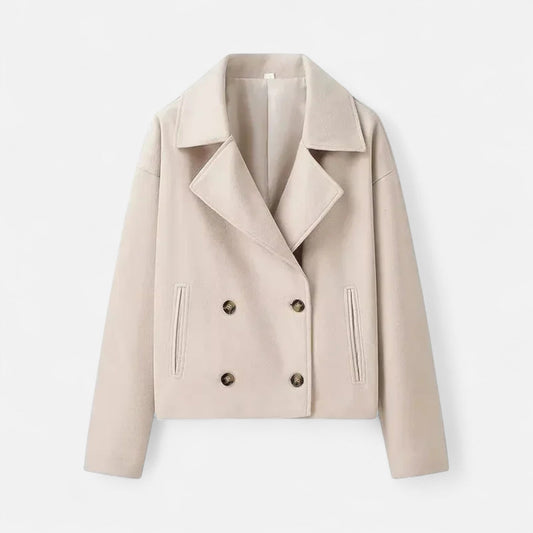 Maison Aurelle - Women's Jacket Lightweight Tailored Elegant Fit 0