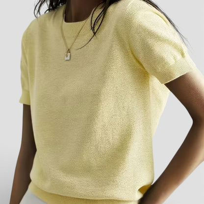 Maison Aurelle - Women’s Knit Top Wool Blend Comfortable Classic Fit 4