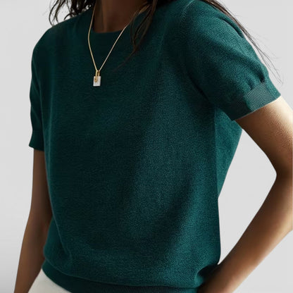 Maison Aurelle - Women’s Knit Top Wool Blend Comfortable Classic Fit 5