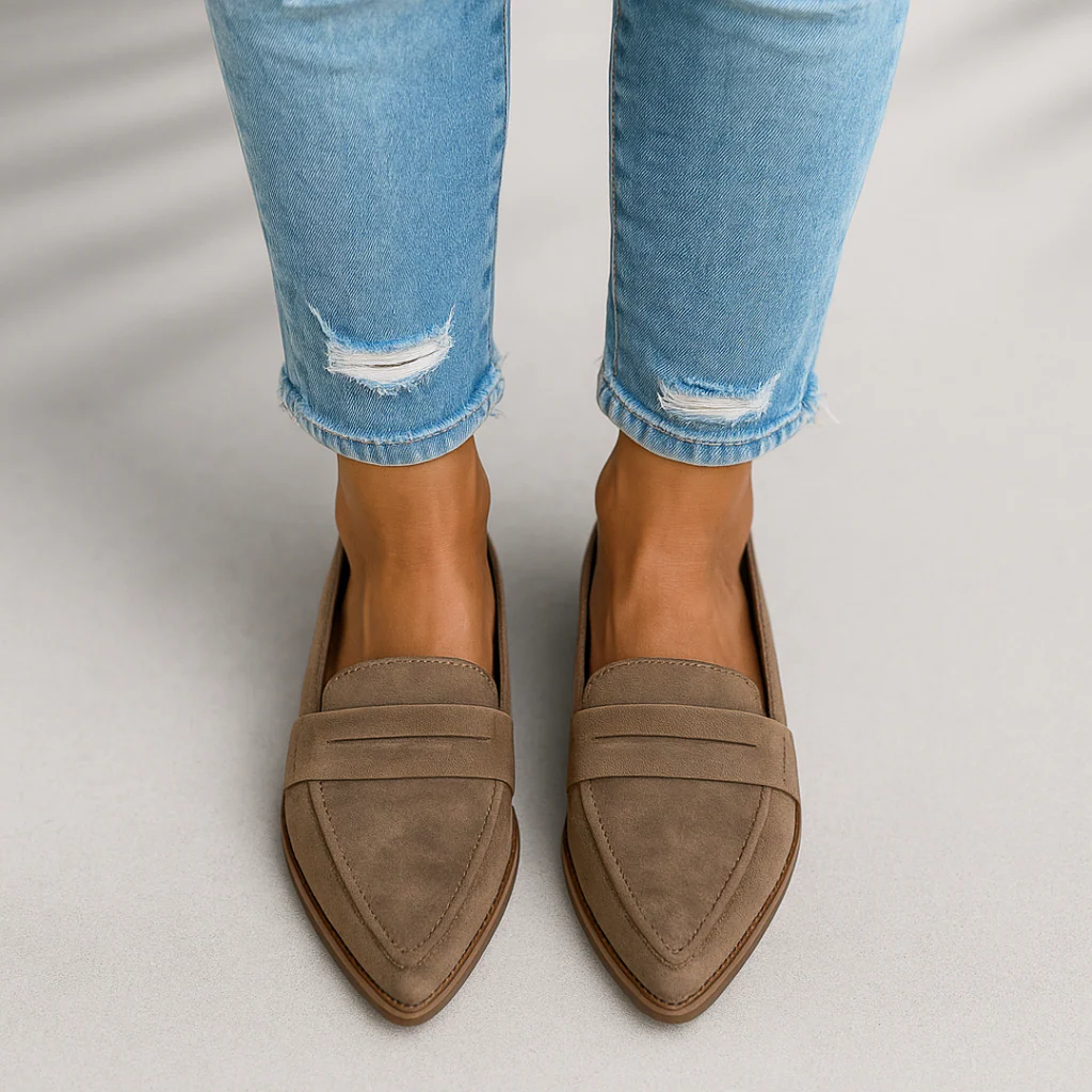 Maison Aurelle - Women’s Leather Moccasin Shoes Orthopedic Comfort Elegant Style 1