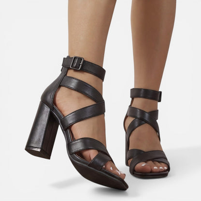 Maison Aurelle - Women’s Leather Sandals Comfortable Minimalist Design 1