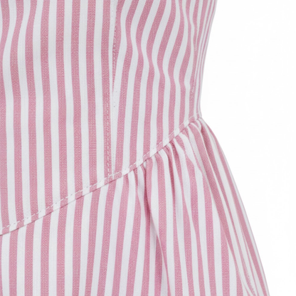 Maison Aurelle - Women’s Maxi Dress Lightweight Elegant Summer Stripes 6