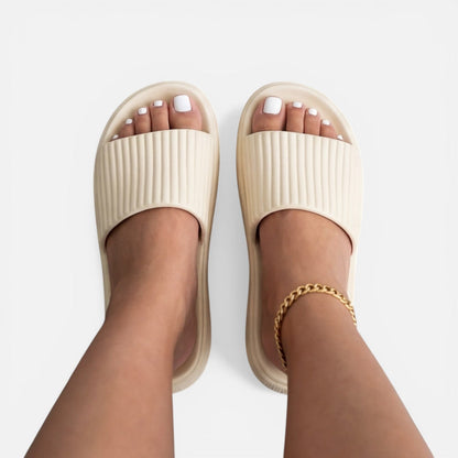 Maison Aurelle - Women’s Sandals Soft Cushioned Comfort Elegant Slides 1