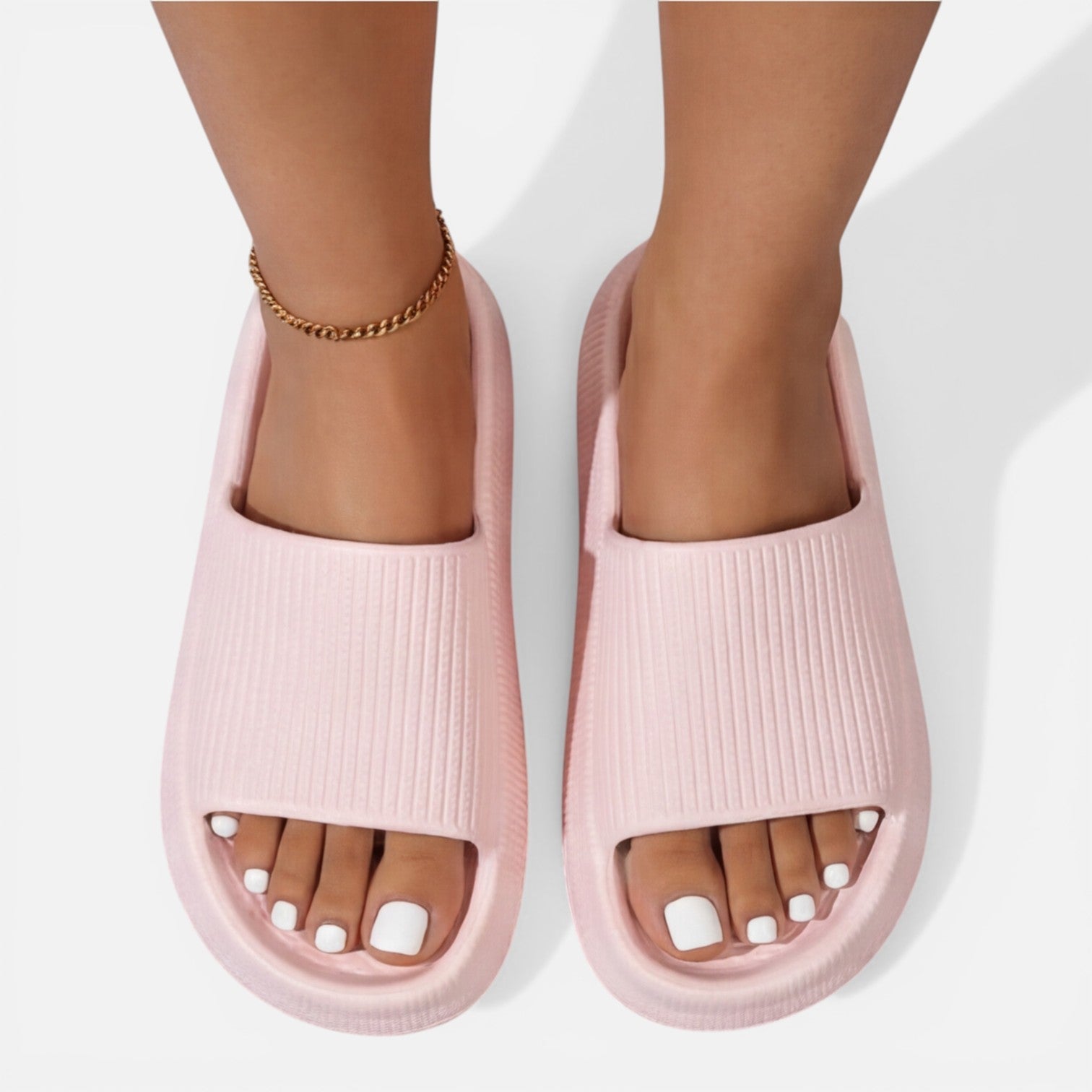 Maison Aurelle - Women’s Sandals Soft Cushioned Comfort Elegant Slides 4