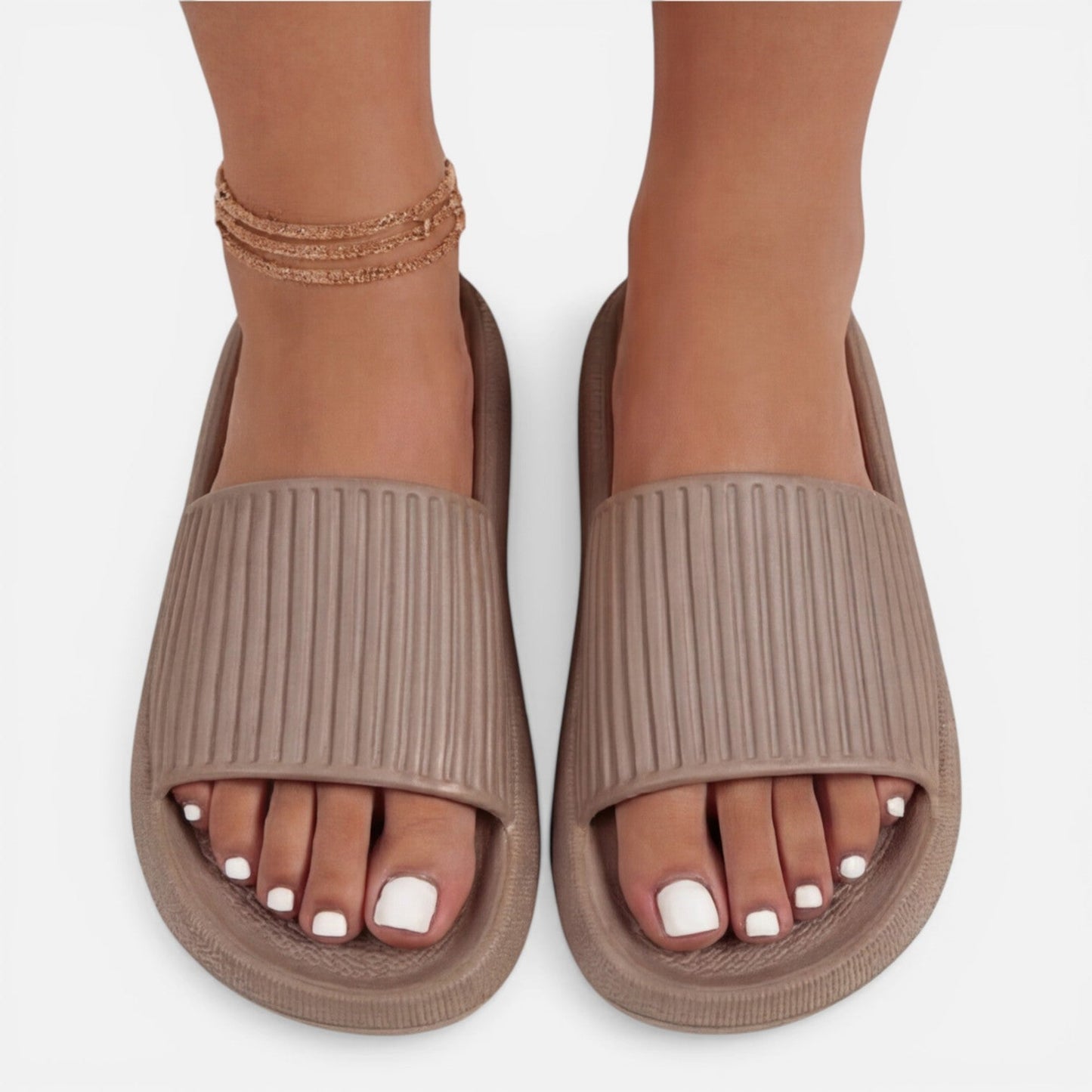 Maison Aurelle - Women’s Sandals Soft Cushioned Comfort Elegant Slides 7