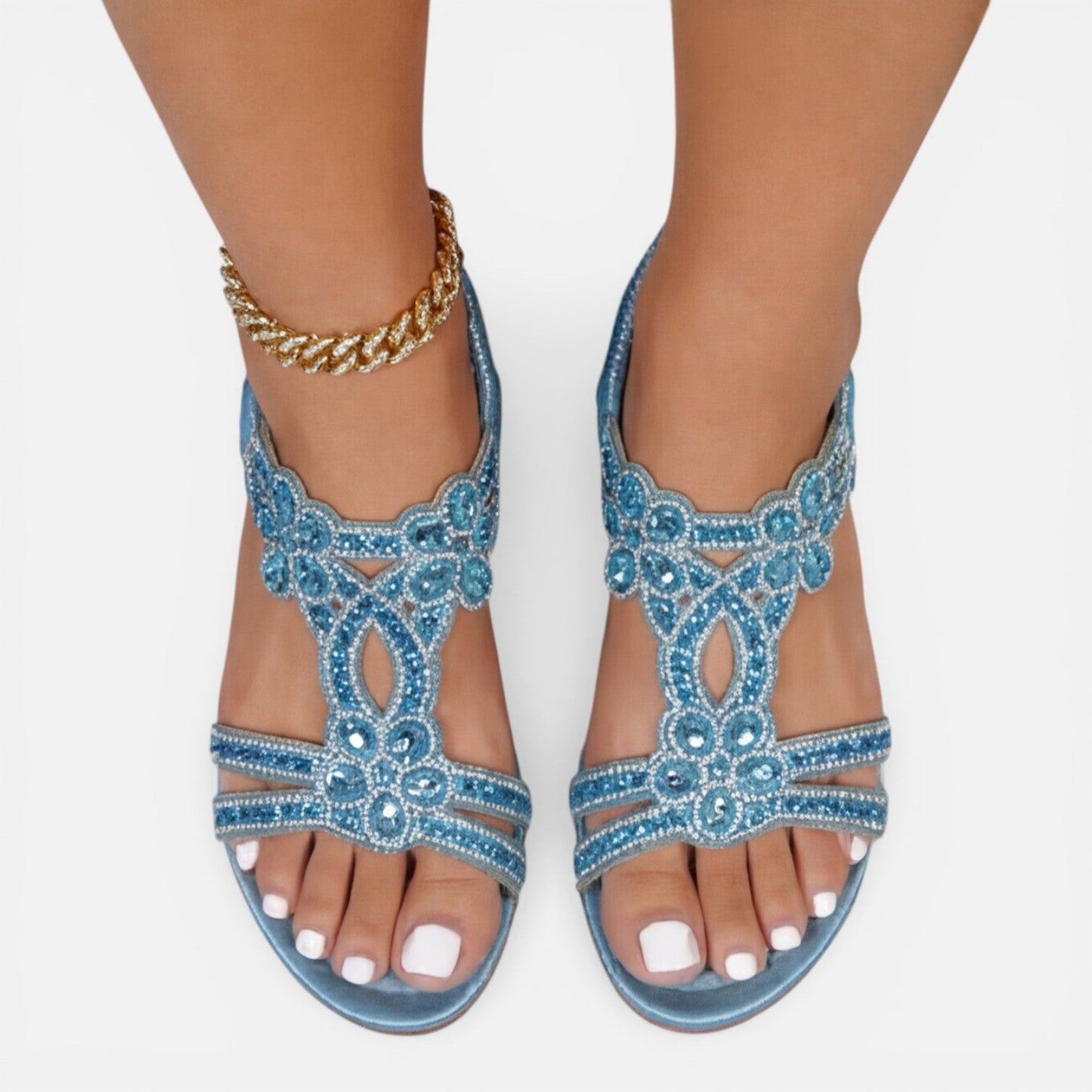 Maison Aurelle - Women’s Sandals Synthetic Arch Support Elegant Wedge 6