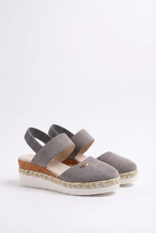 Maison Aurelle - Women’s Sandals Synthetic Comfortable Wedge Espadrille Fit 0