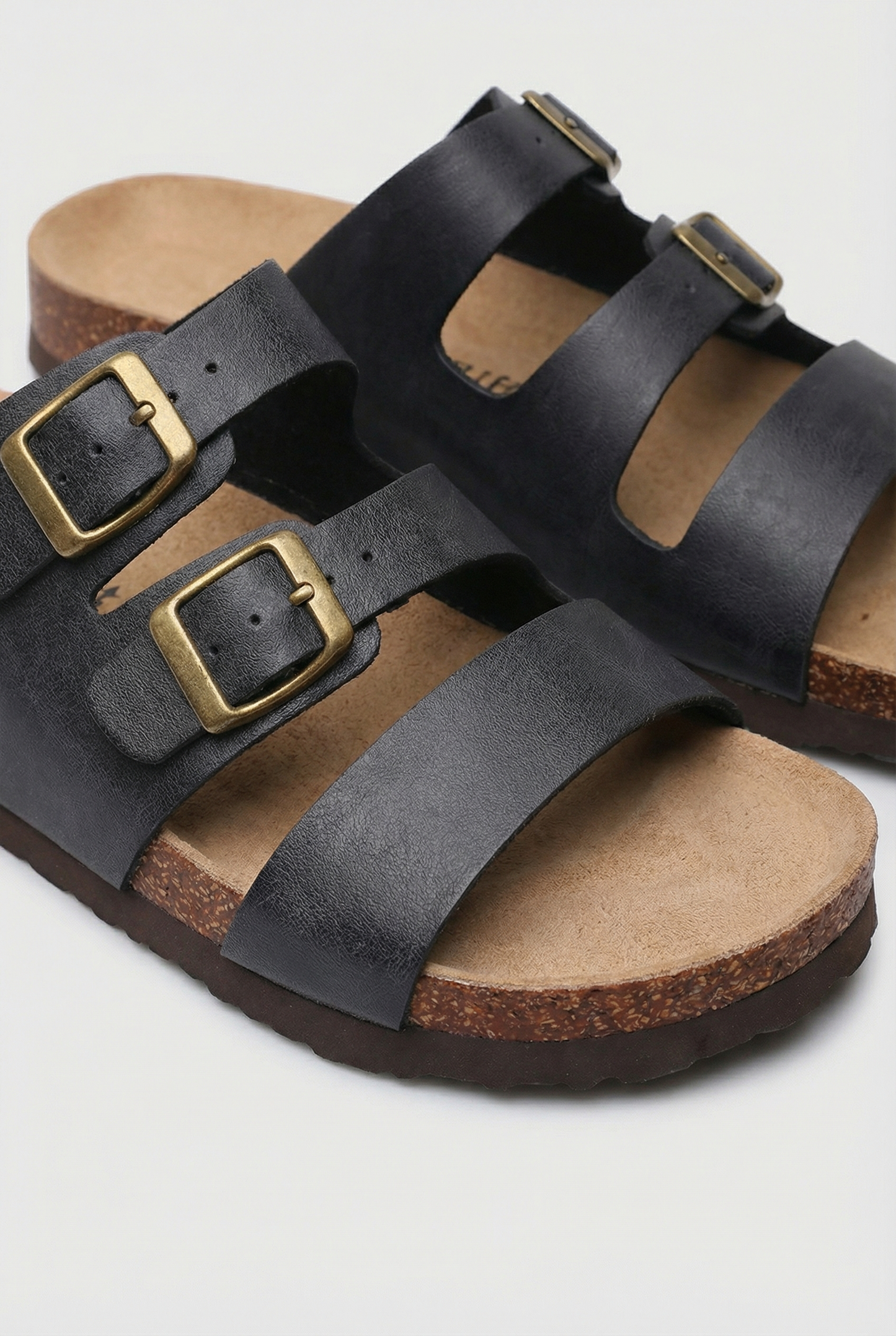 Maison Aurelle - Women's Slides Cork Footbed Comfortable Casual Summer Fit 2