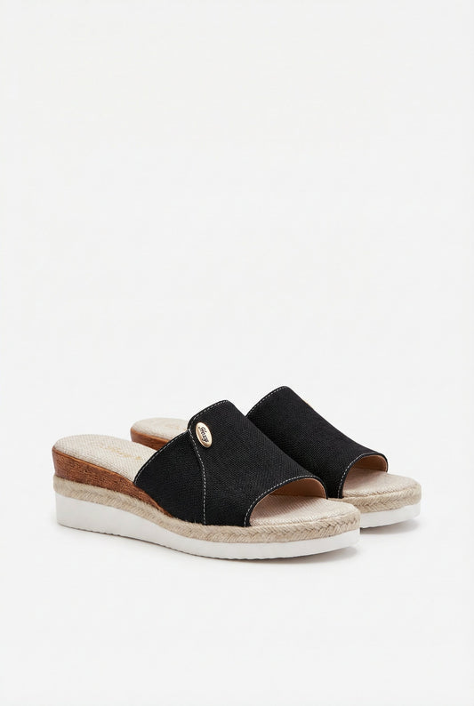 Maison Aurelle - Women’s Slippers Synthetic Comfortable Casual Wedge 0