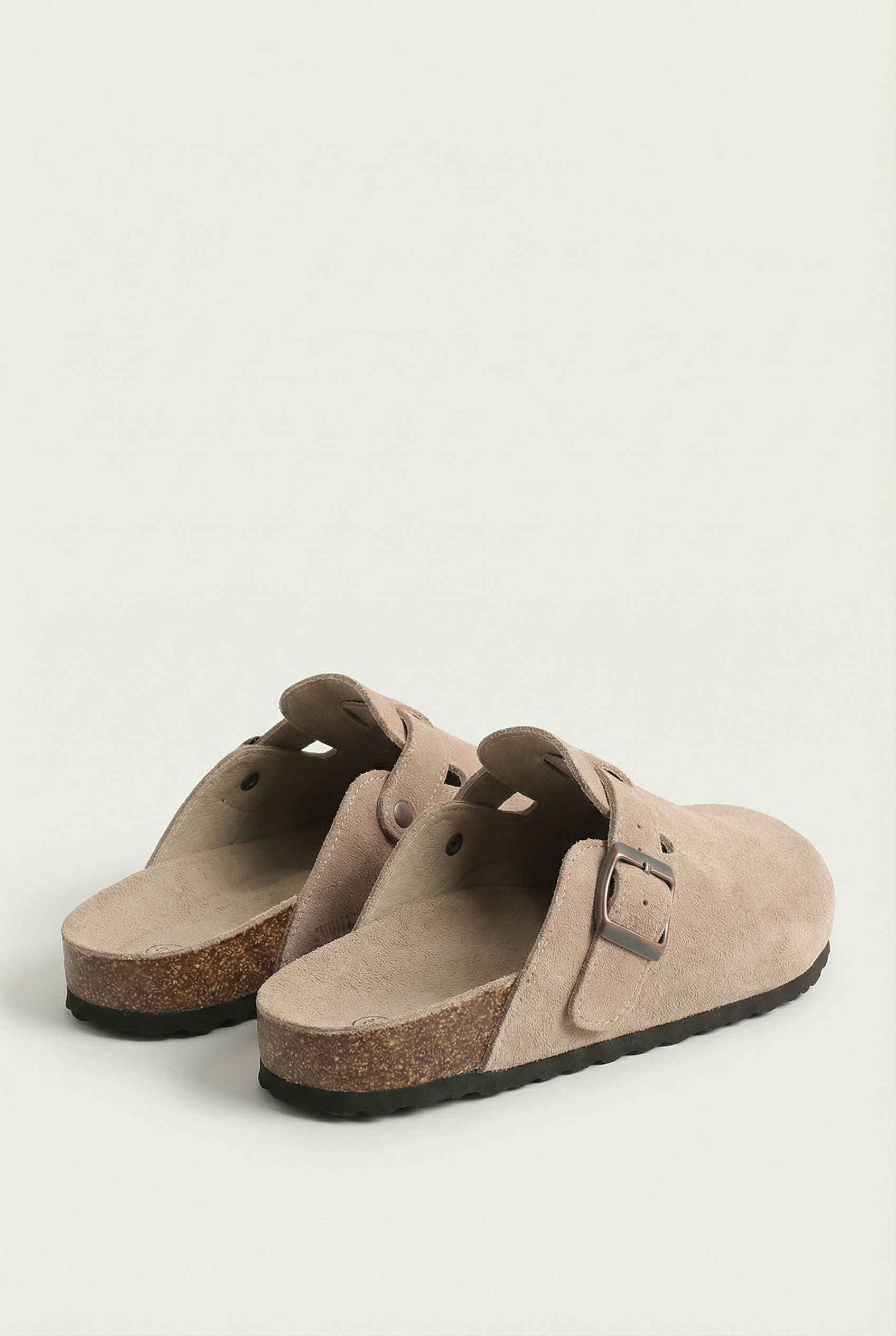 Maison Aurelle - Women’s Suede Clogs Comfortable Arch Support Casual Style 1