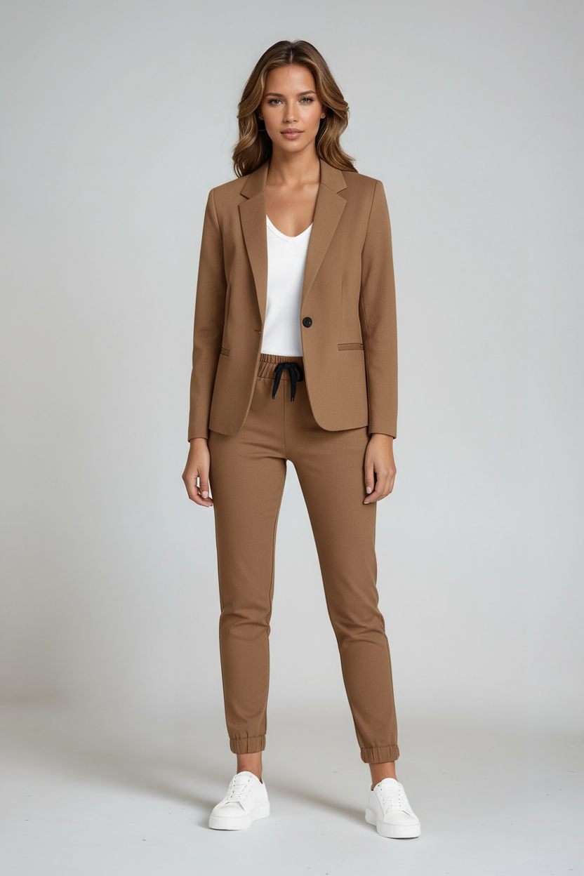 Maison Aurelle - Women’s Suit Set Premium Fabric Relaxed Fit Elegant Tailoring 7