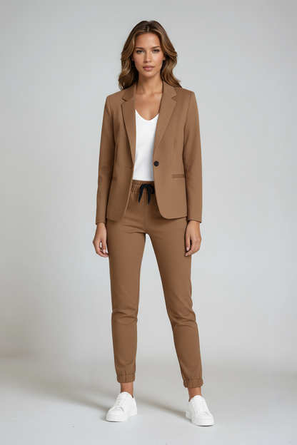 Maison Aurelle - Women’s Suit Set Premium Fabric Relaxed Fit Elegant Tailoring 7