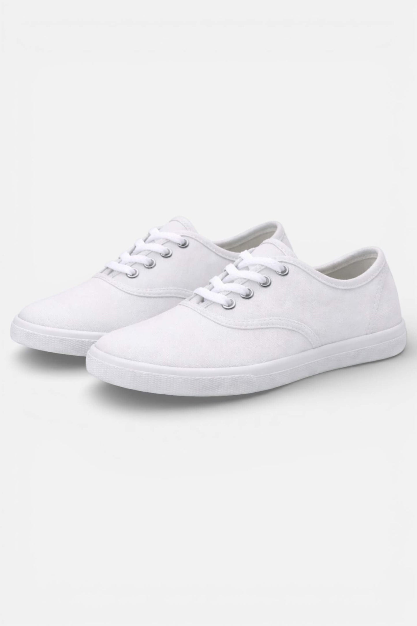 Maison Aurelle - Women’s Walking Shoes Breathable Lightweight Casual White Trainers 2