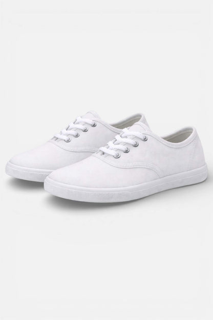 Maison Aurelle - Women’s Walking Shoes Breathable Lightweight Casual White Trainers 2