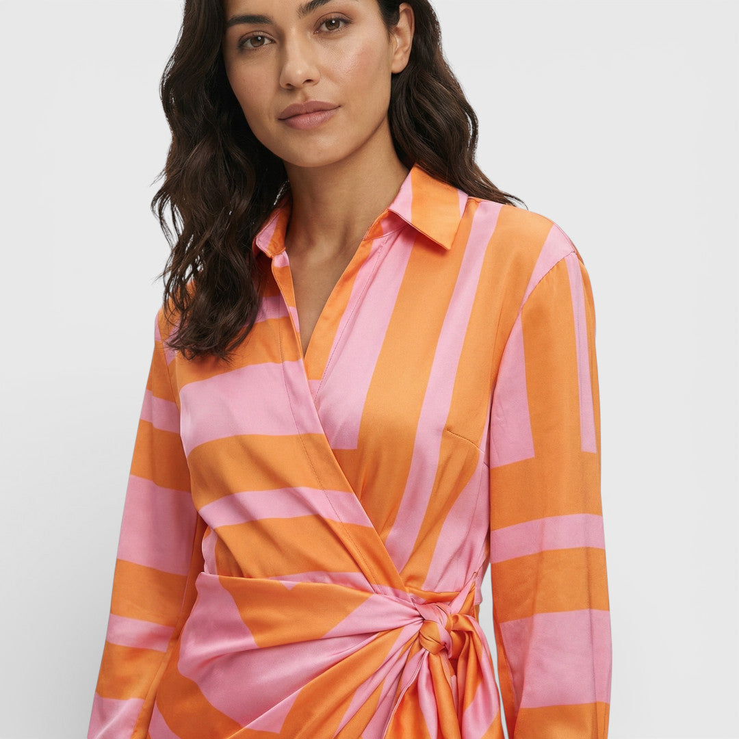 Maison Aurelle - Women’s Wrap Maxi Dress Lightweight Elegant Fit 2