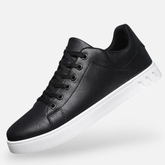 Maison Aurelle Men's PU Leather Sneakers | Lightweight Comfort