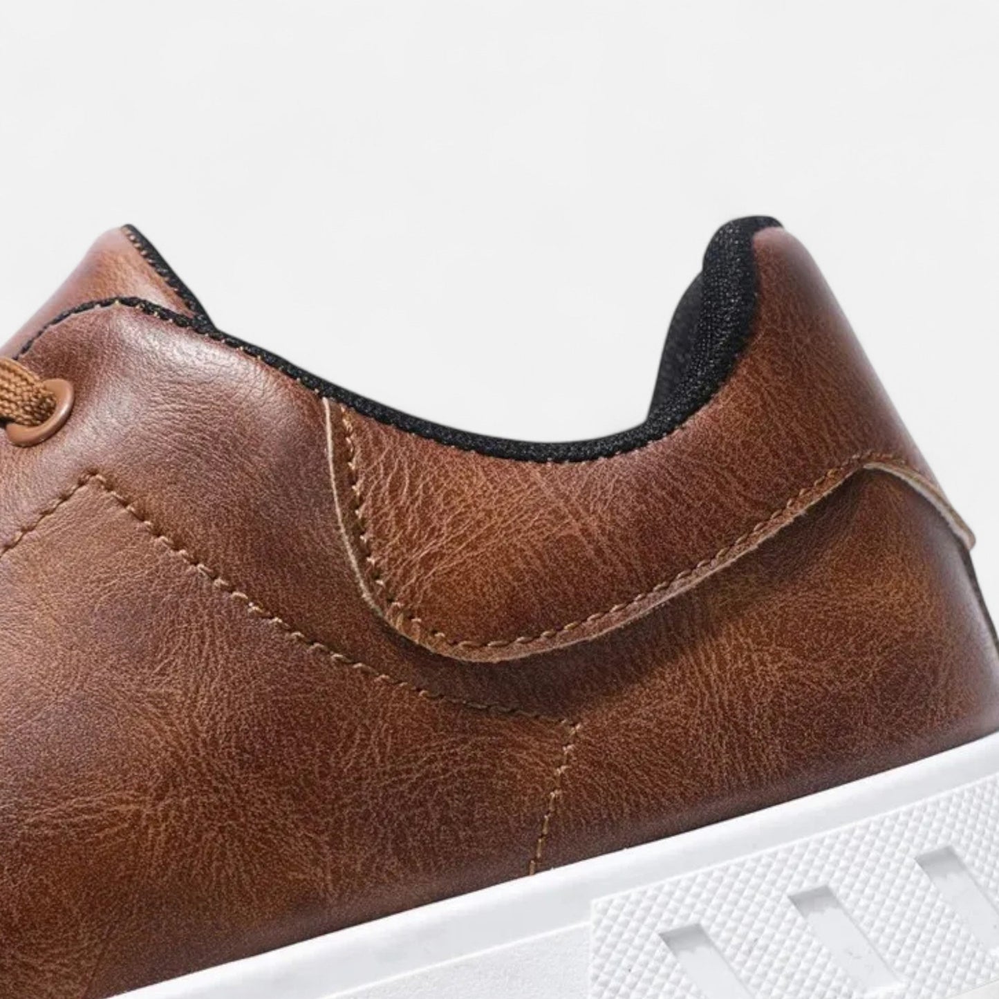 Maison Aurelle Men's PU Leather Sneakers | Lightweight Comfort